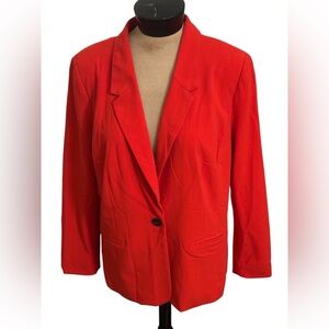 Kensie Orange blazer XL
